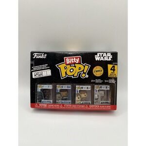 Funko Bitty Pop! Star Wars 4-Pack Chase Edition Darth Vader Luke Han Lando *NEW*